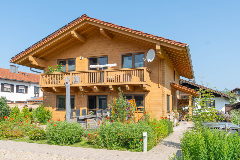 Blockhaus Grünes Herz in Buching