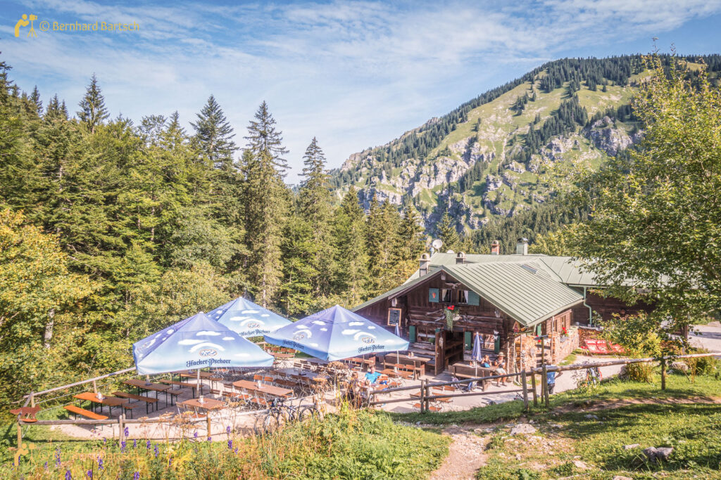 Kenzenhütte Nähe Buching/ Halblech, Foto von Bernhard Bartsch