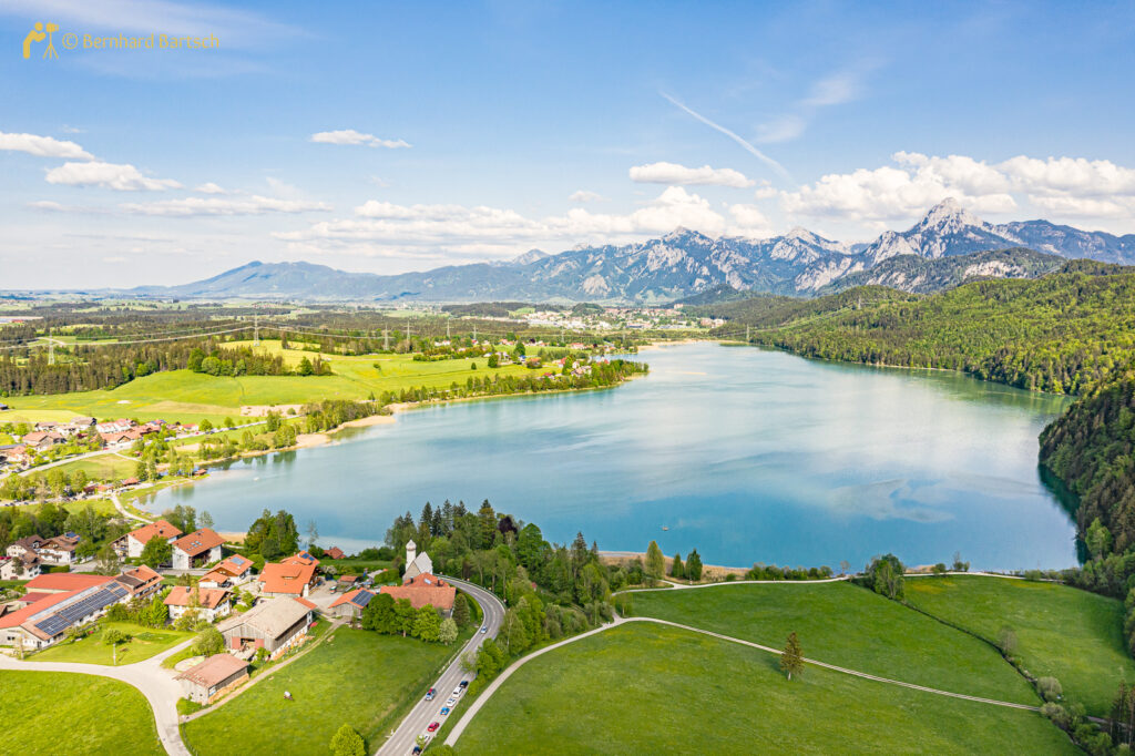 Weißensee bei Füssen, Foto von Bernhard Bartsch